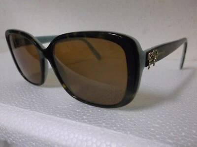 Óculos de sol TIFFANY & CO TF 4092 8134/3B Havana/azul 56 mm - 16 mm 135 mm 2N - Imagem 1 de 4