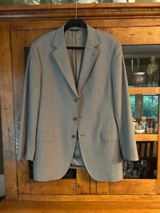 Dolce & Gabbana Taupe Virgin Wool Suit Jacket European 54 READ - Picture 1 of 16