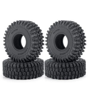 4PCS 64MM 1.0" Tires All Terrain for RC 1/18 TRX4-M 1/24 FCX24 Axial SCX24 AX24 - Bild 1 von 11