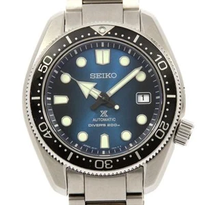 Seiko Prosex SBDC065 Taucher Datum Marineblau Zifferblatt Automatik Herrenuhr_ - Bild 1 von 10