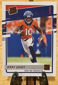 2020 Donruss CANVAS Rated Rookie #307 Jerry Jeudy Broncos RC - Picture 1 of 2