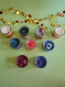 Handgefertigte Duft Gothic/Halloween Deko Kerzen 9er Set - Bild 1 von 3