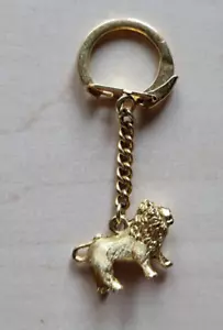 Vintage Löwe Schlüsselanhänger Keychain - Bild 1 von 2