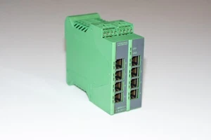 Phoenix Contact FL 8TX switch , 8 eth ports RJ-45, DIN-rail, 1-year warranty - Picture 1 of 9