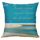 18'' Beach Sea pillow case cover sofa car cushion cover Home Decor