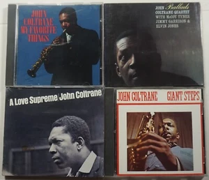 John Coltrane 4 CD Lot A Love Supreme Giant Steps My Favorite Things Ballads - Imagen 1 de 3