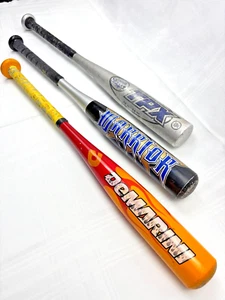 Tee Ball Baseball Bats (3 ea) / 14oz 24"/ DeMarini, Louisville Slugger TPX - Picture 1 of 6