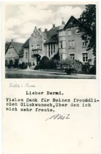 Cartolina Zeitlitz/Pomerania/SIEDLICE/PICCOLA RADDOW/LABES anni 20 - Foto 1 di 1