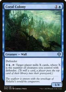 CORAL COLONY X 4 N/M DOMINARIA UNITED MAGIC THE GATHERING - Picture 1 of 1