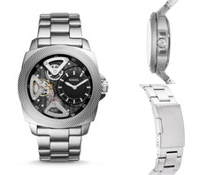 Reloj de Pulsera FOSSIL para Hombres Relojes de Acero S. Esqueleto Mecánico Privateer Nuevo Y En Caja R £ 239