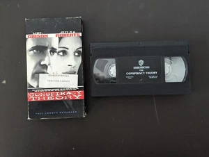 Conspiracy Theory Warner Bros. VHS Screener Copy Mel Gibson Julia Roberts - Picture 1 of 2