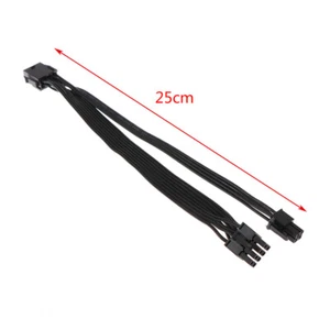 CPU 8Pin Female to CPU 8Pin ATX 4Pin Male Power Supply Converter Adapter Cab _yi - Afbeelding 1 van 7
