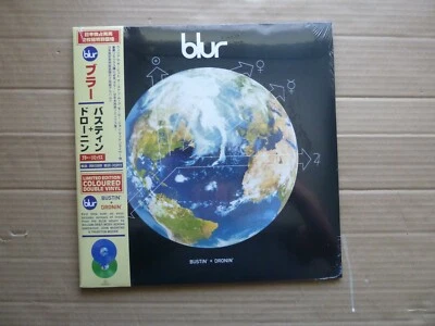 BLUR - BUSTIN' + DRONIN' - 2xLP VINYL RECORDS - GREEN & BLUE VINYL - RSD 2022 Foto 1 de 4