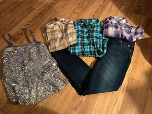 Girls Justice Size 14 Lot of 5 pieces - Picture 1 of 1