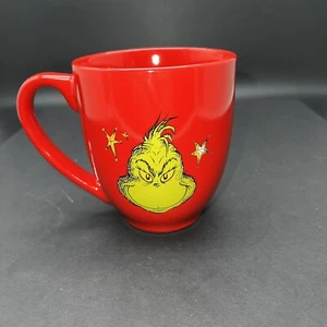 The Grinch 2023 Dr. Seuss Red Mug 16 oz. - Picture 1 of 7