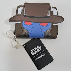 Loungefly Star Wars Cad Bane Bounty Hunter Cosplay Faux Leather Wallet Hard Tag - Picture 1 of 3