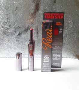 Benefit They're Real Double the Lip Lipstick & Liner in One in Flame Game 1.5g - Picture 1 of 4