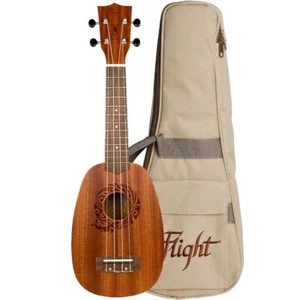 Flight: NUP310 Pineapple Ukulele - Sapele Ukulele Flight Music Uk - Picture 1 of 1