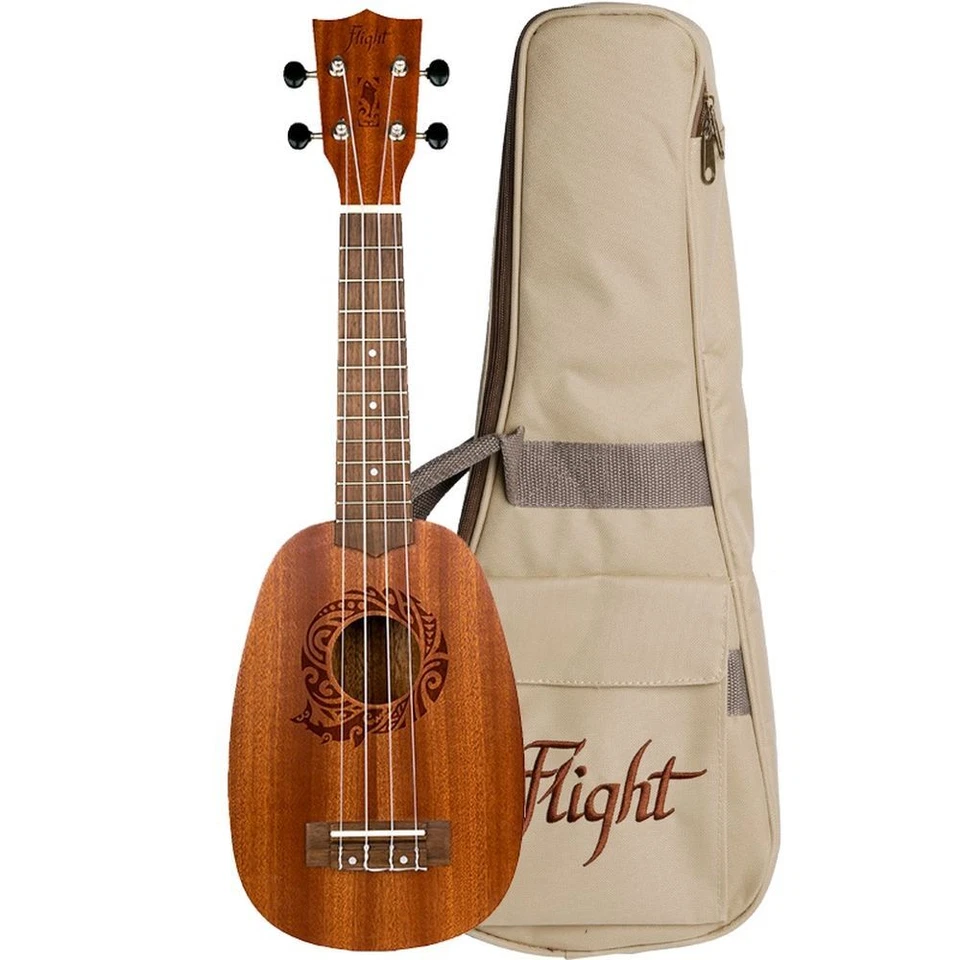 Flight: NUP310 Pineapple Ukulele - Sapele Ukulele Flight Music Uk - Image 1 of 1