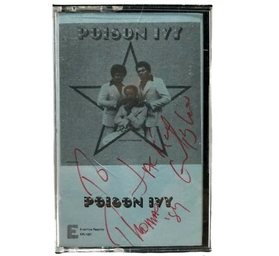 Poison Ivy Audio Cassette Evenflow Records  ER / 1001 Inscribed Signed On Cover - Image 1 of 4