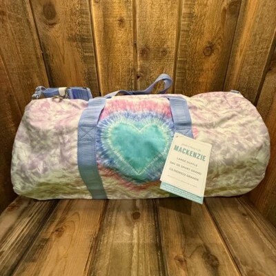 POTTERY BARN KIDS MACKENZIE LAVENDER 心形领带 DYE 双肩包 ~ 大号 — 第 1/4 张图片