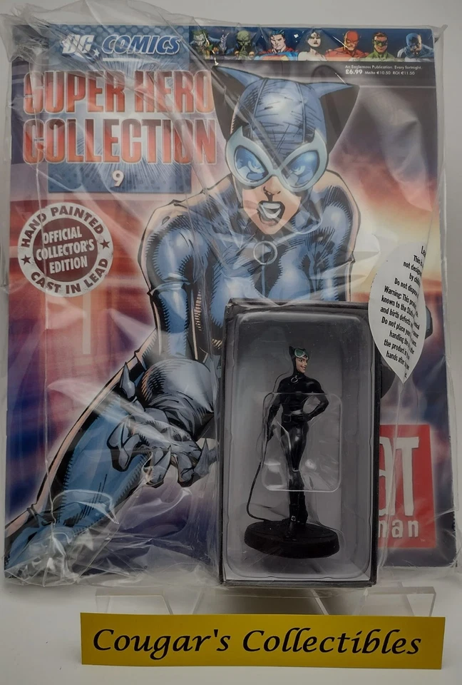 REVISTA COLECCIÓN FIGURAS SUPERHÉROES DC #09 CATWOMAN Foto 1 de 1