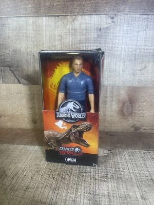 Figura de acción Jurassic World Fallen Kingdom Dino Rivals Owen nueva caja dañada Foto 1 de 4