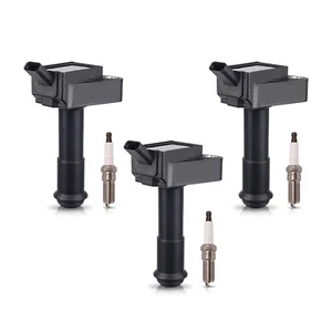 3X Ignition Coil & Iridium Spark Plug for Ford 21-24 Bronco Sport 20-22 Escape - Picture 1 of 13