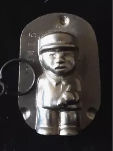 N° 465- ANCIENS MOULES A CHOCOLAT/ENFANT / 2 PARTIES chocolate mold- - Foto 1 di 6