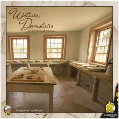 STROHMANN GAMES Obsession - Upstairs, Downstairs (Erweiterung) - deutsch