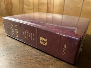 Oxford Pulpit Reader New Revised Standard Version NRSV Bible Leather Apocrypha - Picture 1 of 10