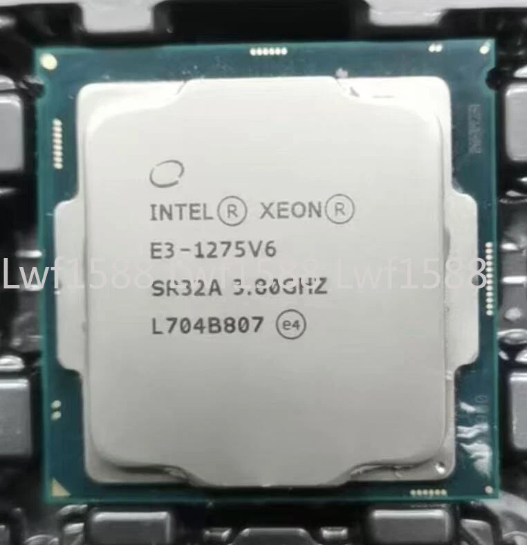 Intel Xeon E3-1275 V6 LGA1151 quad-core 3.8GHz SR32A 73W CPU processor - Image 1 of 1