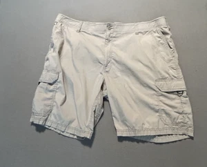Lee Extreme Motion pantaloncino cargo uomo taglia 46 cotone marrone elasticizzato tasche - Foto 1 di 10