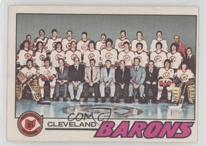 1977-78 O-Pee-Chee Cleveland Barons Team #75