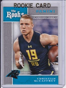 CHRISTIAN McCAFFREY ROOKIE KARTE The Rooks RC 2017 Panini Fußball PANTHERS 49ERS - Bild 1 von 2