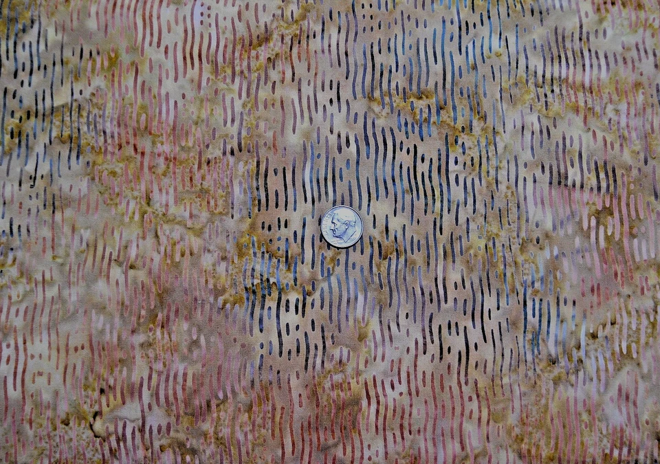 MODA  BATIKS #60018" MUTI COLORED  " BTY - Image 1 of 1