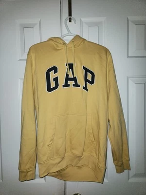 Sudadera con Capucha Yellow Gap Logo Clásico Talla Mediana M Foto 1 de 3
