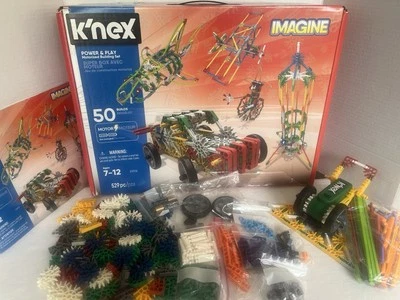 K'NEX IMAGINE Power & Play Juego de Construcción Motorizado 529 Piezas Motor Incluido 23012 Foto 1 de 4