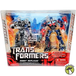 Transformers Robot Replicas Megatron and Optimus Prime Action Figures Hasbro - Picture 1 of 5