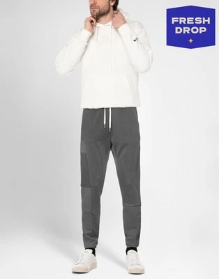 PVP €455 JOHN ELLIOTT Pantalón Sudadera Talla 3 L Gris Cintura Alta Hecho en EE. UU. Foto 1 de 4