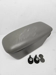 1997-2005 Chevrolet Malibu Center Console Arm Rest Lid Gray OEM - Foto 1 di 9