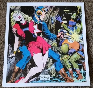 FRANK FRAZETTA print, Famous Funnies #209 in color, Buck Rogers, 1970's - Picture 1 of 3