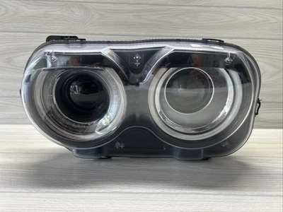 2015-2021 Dodge Challenger LH Driver Halogen w/ LED Headlight 68174065AD OEM 115 - Image 1 of 4