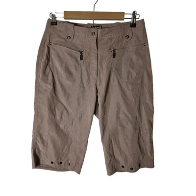 JAMIE SADOCK коричневый активный легкий открытый гольф Бермуды эластичные шорты размер 8 - Изображение 1 из 4