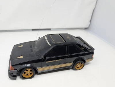 Nikko America Turbo Pursuit Ford Escort Undercover Police RC Car 1985 Needs Fix - Image 1 of 4
