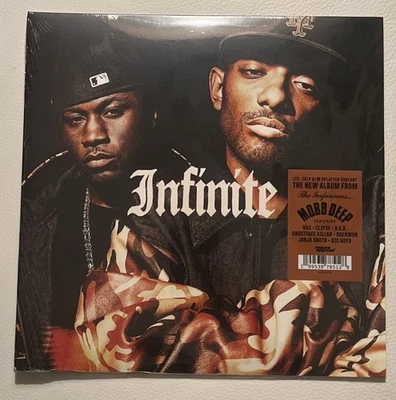 MOBB DEEP Infinite Hand Numbered /500 Splatter Vinyl In Hand NEW Sealed Nas WU - Image 1 of 2