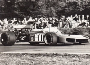 FIRMADO GRAHAM HILL BRABHAM BT34 MARCAS ESCOTILLA 1971 PERÍODO VICTORIA FOTO AUTÓGRAFO - Imagen 1 de 3