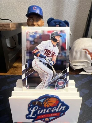 2021 Topps Chrome Update Series - #USC69 Trevor Larnach (RC) - Image 1 of 2