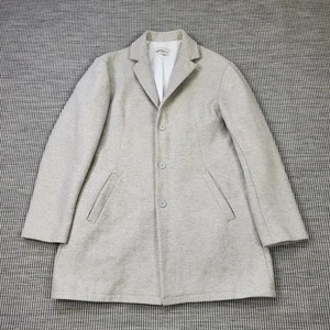 Kestin Hasenmantel Jacke Herren XL Grau Wollmischung Einreiher - Bild 1 von 9