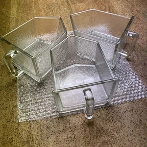 antique vintage DRGB Vewag Eschebach GLASS insert drawer Germany Spice Scoop X3 - Picture 1 of 8